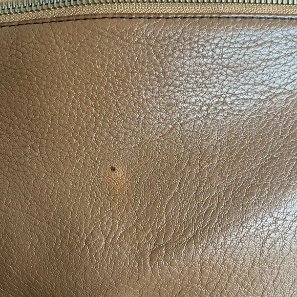 DANIER Brown Leather “Mulberry look” Crossbody Bag - Picture 9 of 14